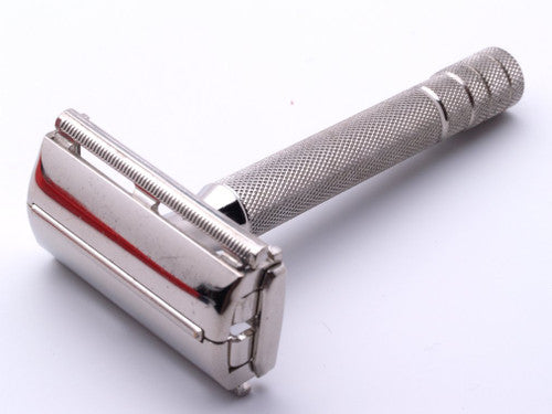 1940's Super Speed DE Safety Razor w/ Original Red Case & Bladebank