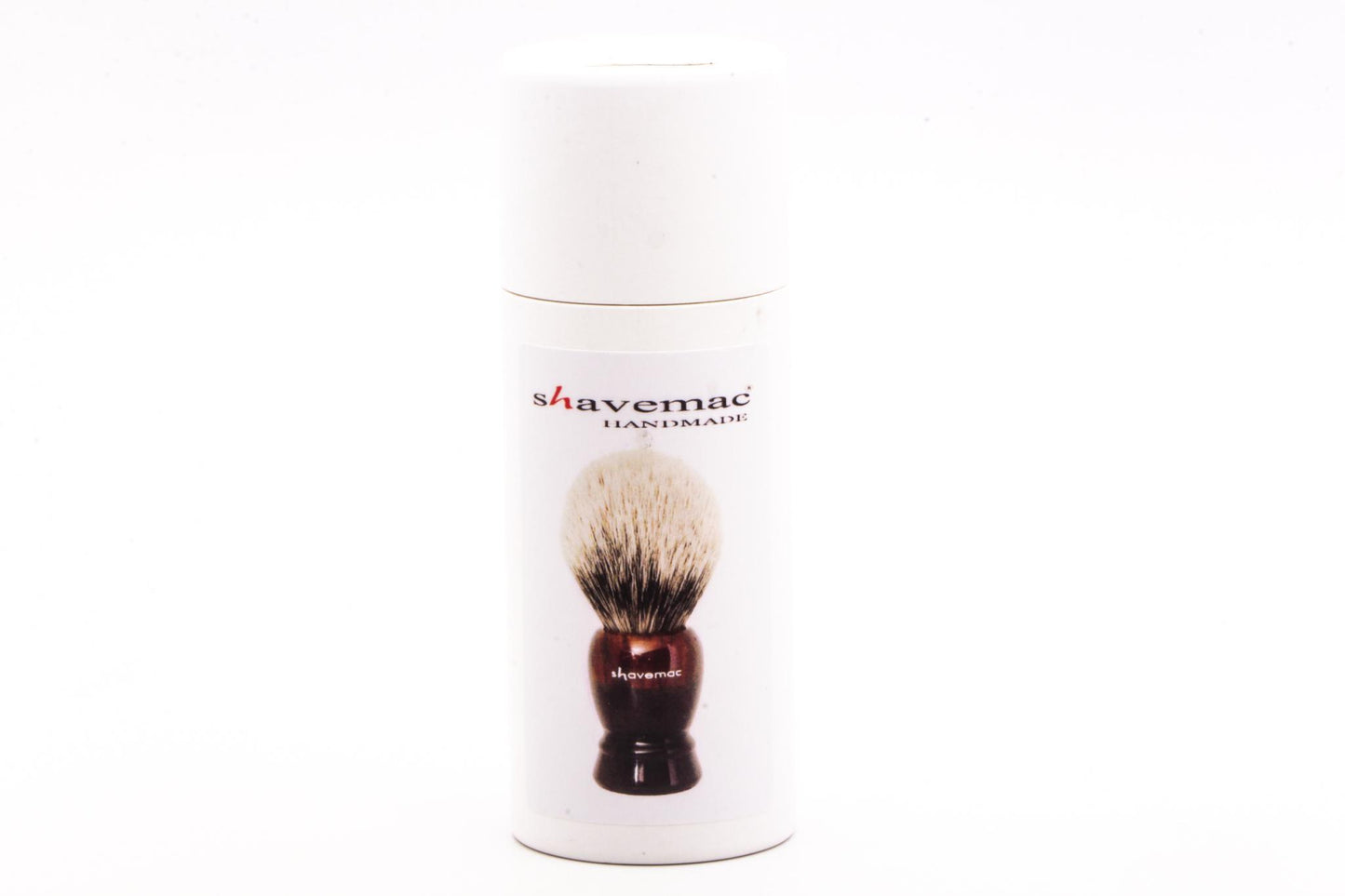 Shavemac | Silvertip Badger Shave Brush With Faux Tortoise Handle