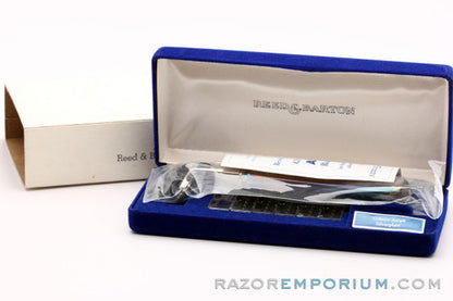 1988 Atra Silver Handle Cartridge Razor I1 Reed & Barton