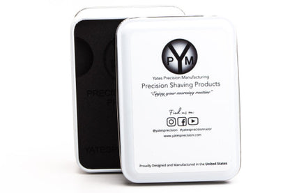 Yates Precision Shaving  Model 921-H Hybrid Bar Double Edge Safety Razor | 316 Stainless Steel