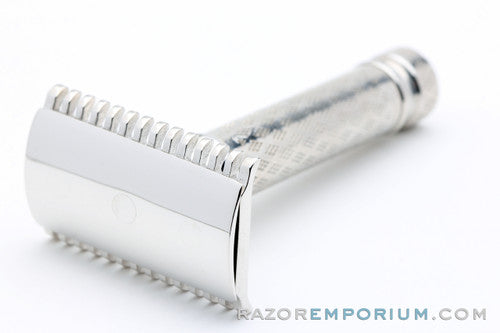 1922 Gillette New Improved Norfolk Tuckaway DE Razor Nickel Revamp