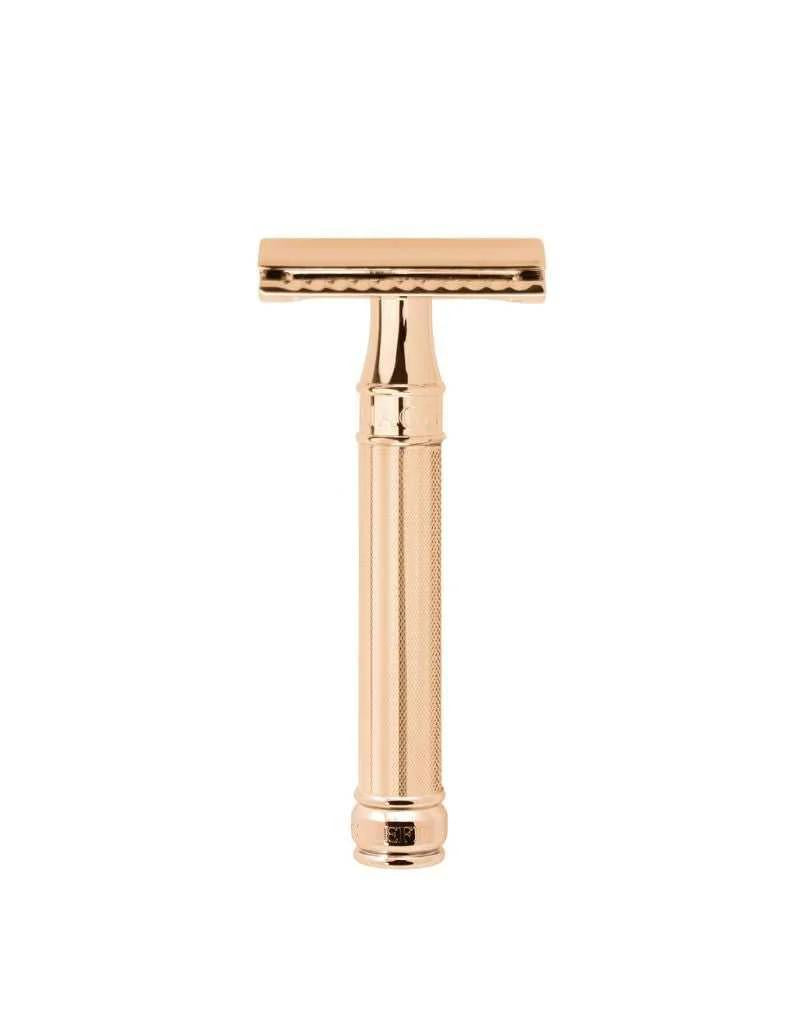 Edwin Jagger | DE89 Double Edge Safety Razor Rose Gold Barley