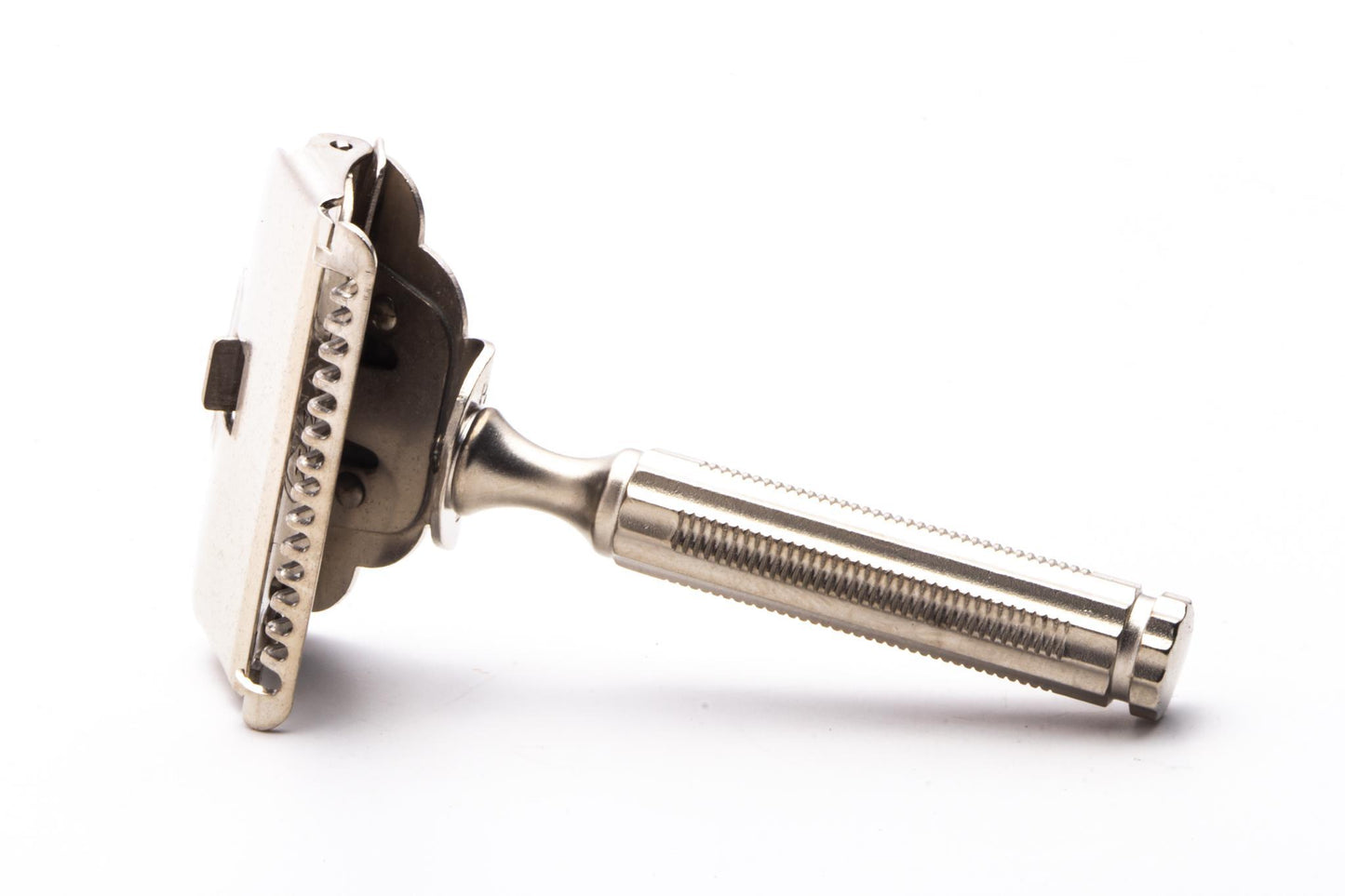 1920's Gem 1912 Style Single Edge Safety Razor | Factory Nickel Revamp