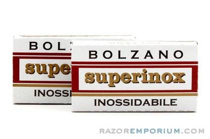 Bolzano Superinox Double Edge Razor Blades
