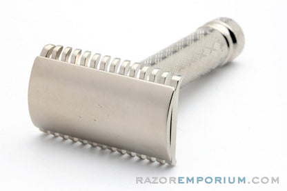 1921 Gillette New Improved Tuckaway Double Edge Safety Razor | Factory Nickel Revamp