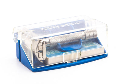 1950's Gillette English Parat Double Edge Safety Razor Set | Original Condition