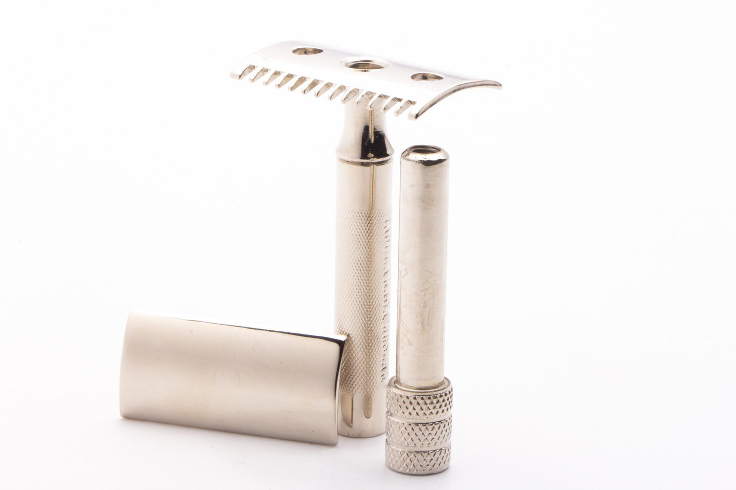 1930's Vintage Tabula Rasa-Huszar Open Comb Double Edge Safety Razor | Original Condition