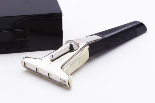 1967 M1 Gillette Techmatic Razor with Case | Original Condition