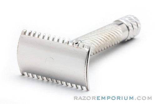 1918 Gillette Bulldog Old Style Double Edge Razor Rhodium Revamp