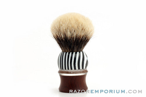Artisan Shave Brush Badger 25mm Luxury Unique Handle