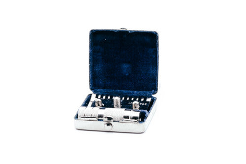 3 Piece Open Comb Double Edge Travel Razor - Germany
