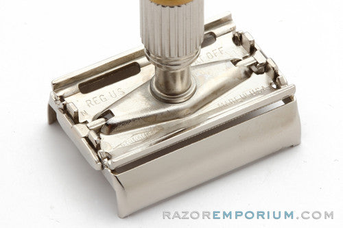 1960's Gillette Slim Twist TTO DE Safety Razor