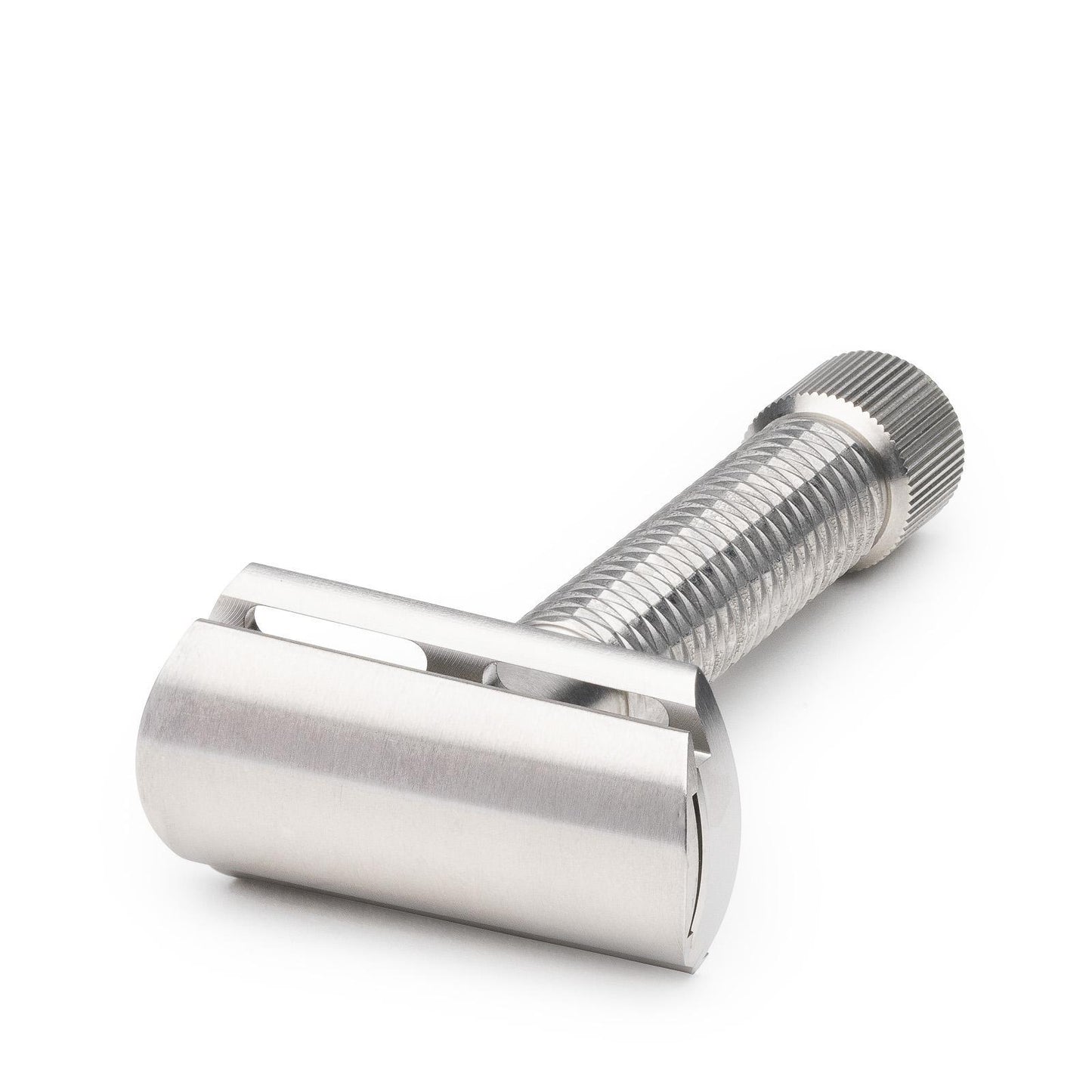 Rex Supply Co. | Sentry Slant Three Piece Stainless Steel Double Edge Safety Razor