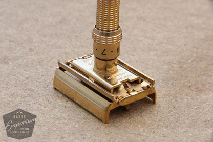 Gillette 1966 Slim Aristocrat Adjustable Safety Razor L4