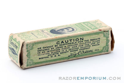 1910's Gillette Ball End Old Type DE Razor - Mint
