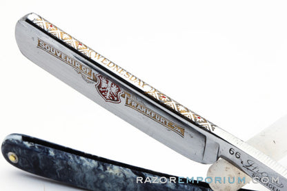 5/8" Fhoso #66 Complete 7 Day Hollow Grind Straight Razor Set | Solingen Wald Germany