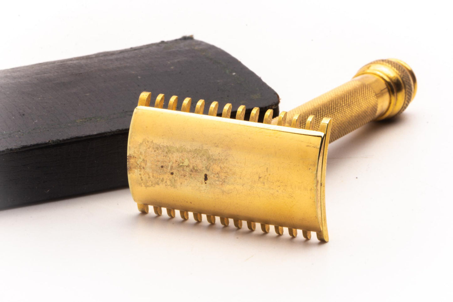 1920's Gillette "College Set" Old Type Ball End Double Edge Safety Razor Set | Original Condition