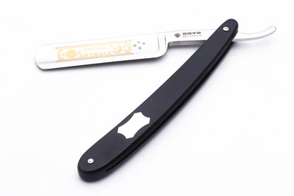 5/8 Dovo Astrale Full Hollow Straight Razor | Ebony Wood Scales