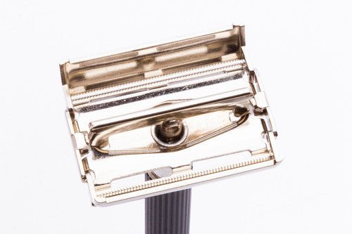 1969 O1 Gillette Black Handle Super Speed Safety Razor  | Original Condition