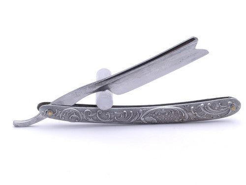 9/16" Simmons Keen Kutter Royal No 1031 Straight Razor | Original Metal Scales | Sheffield