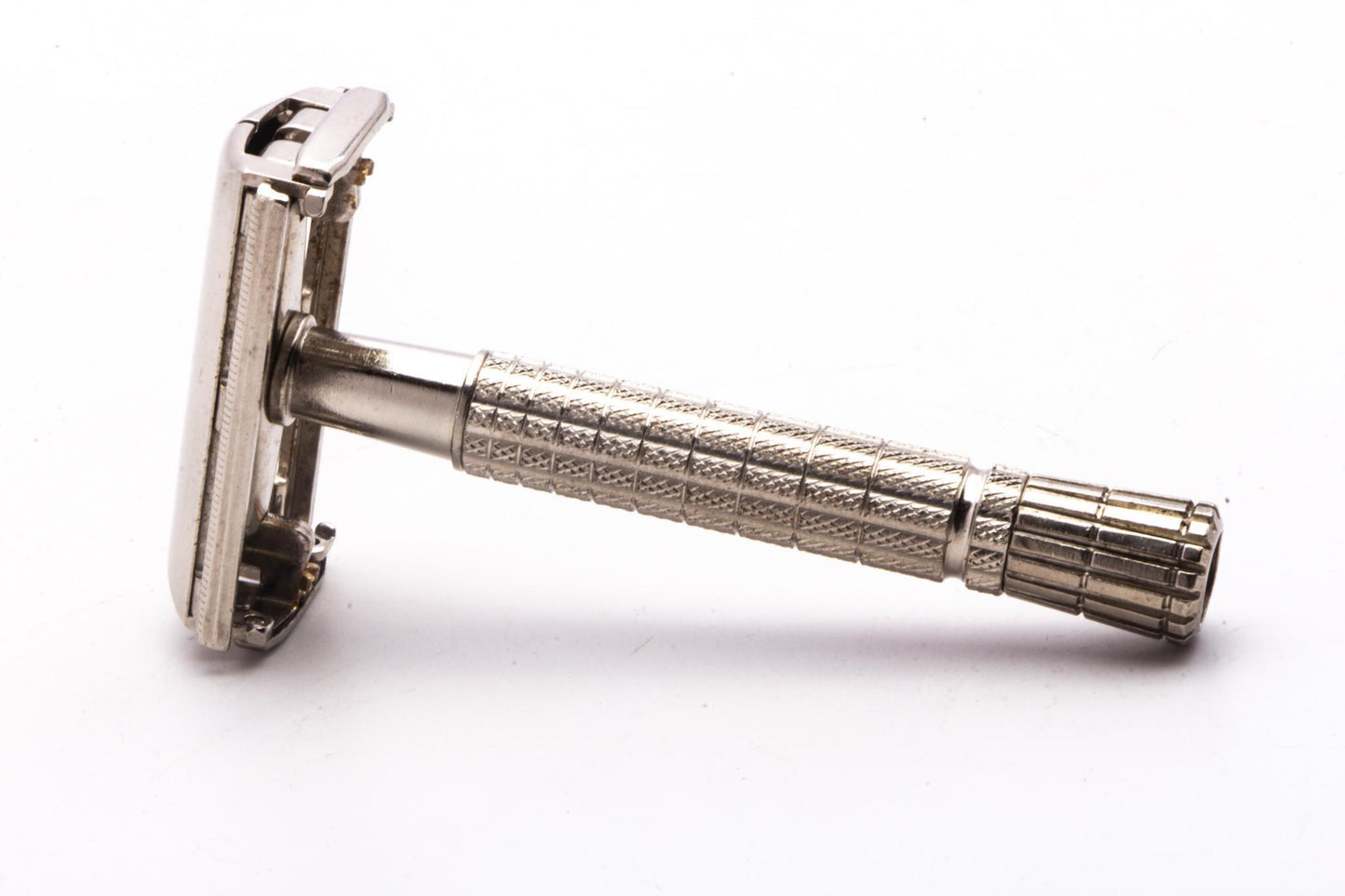 1956 B4 Gillette Flare Tip Double Edge Razor Set | Original Condition