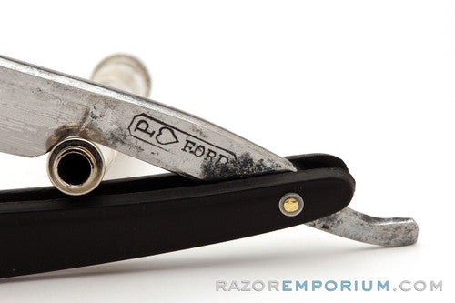 5/8" P (heart) Ford Straight Razor w/ G10 Scales
