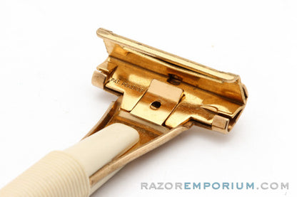 1960s Schick Injector Cream SE Safety Razor with Case