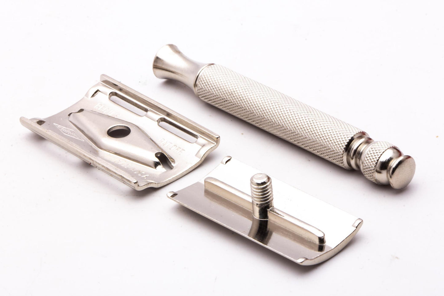 1940's Gillette Ball End Tech DE Razor Set | Original Condition