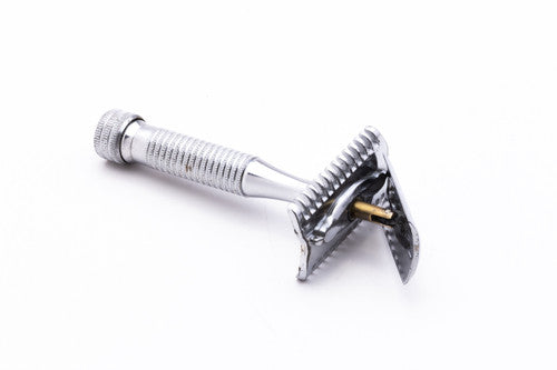 1930's Segal Unitary One Piece TTO Razor with Box