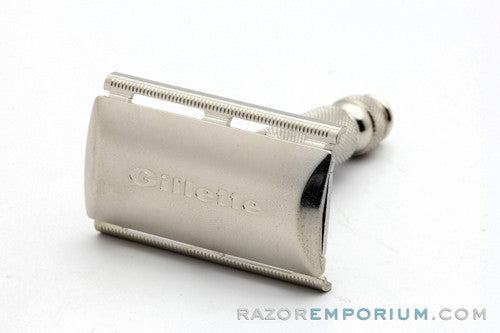 1967 Gillette Travel Tech M2 Double Edge Safety Razor
