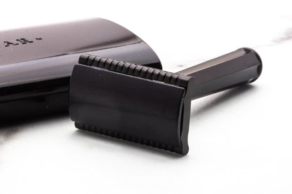 1940's Star Three Piece Double Edge Safety Razor with Bakelite Case | Original Condition
