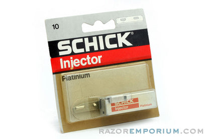 Schick Injector Platinum Dispenser - New Old Stock (NOS) 10 Razor Blades