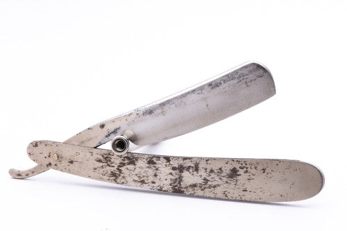 5/8" Original Metal Scale Straight Razor