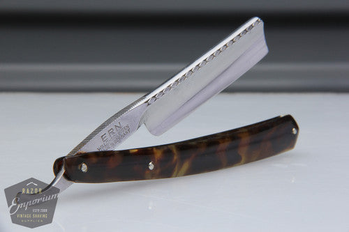 5/8" Craftsman Straight Razor w/ Tortoise Scales Hollow | Solingen, Germany