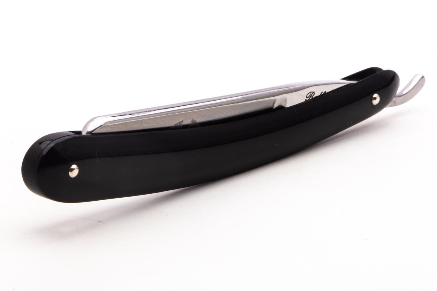 5/8" Ralf Aust Spanish Tip Hollow Ground Straight Razor | Acrylic Scales