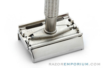 1965 K3 Gillette Flare Tip Super Speed Safety Razor | Factory Nickel Revamp