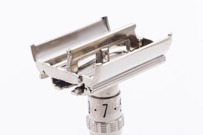1973 T1 Gillette Super Adjustable 84 Double Edge Safety Razor Set | Original Condition