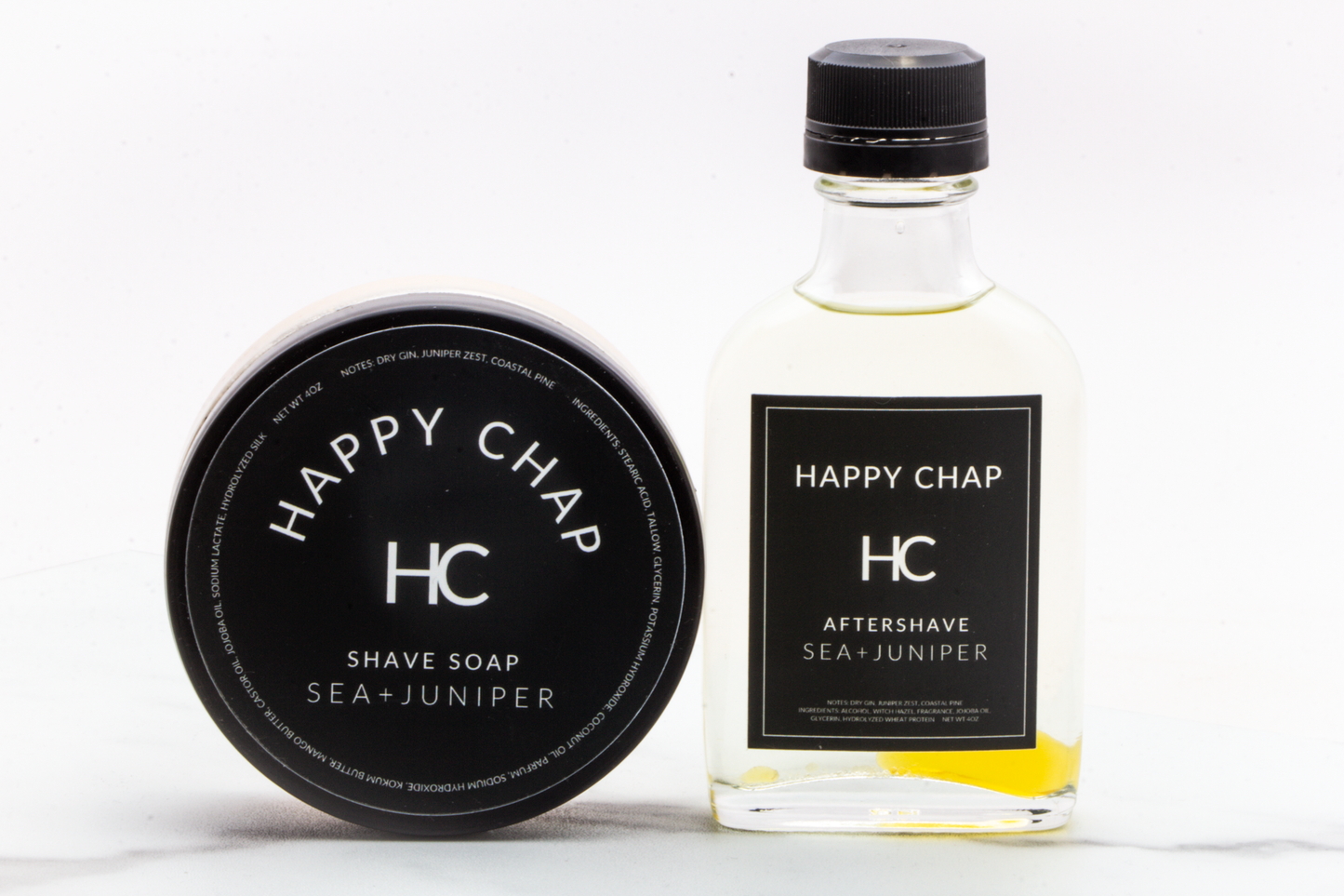 Happy Chap | Sea + Juniper Shave Soap
