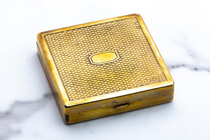 1930's Vintage Valet Auto Strop Set In Gold Travel Case | Original Condition