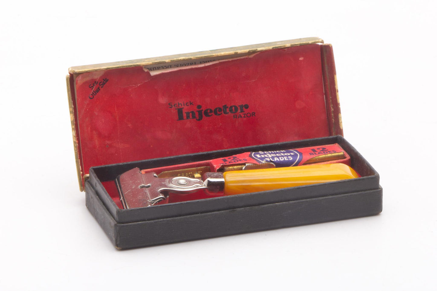1935-45 Eversharp Schick Injector Single Edge Razor Set | Original Condition