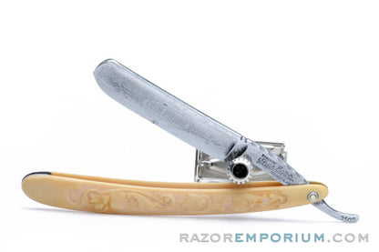 4/8" Robeson Shur Edge Hollow Ground Straight Razor | USA