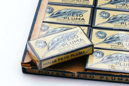 Pal Peso Pluma Double Edge Safety Razor Blades - New Old Stock