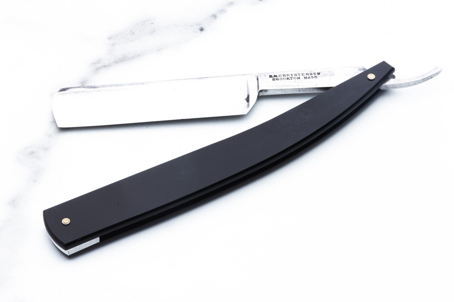5/8" Vintage Restored B.M Christensen Straight Razor