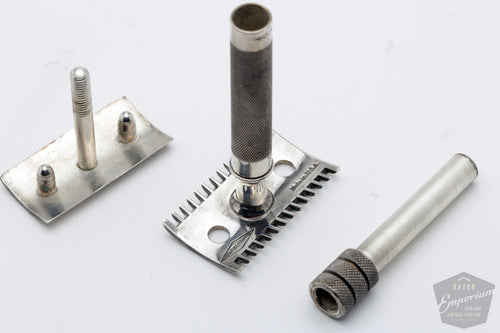 1920 Gillette Single Ring Double Edge Safety Razor Set