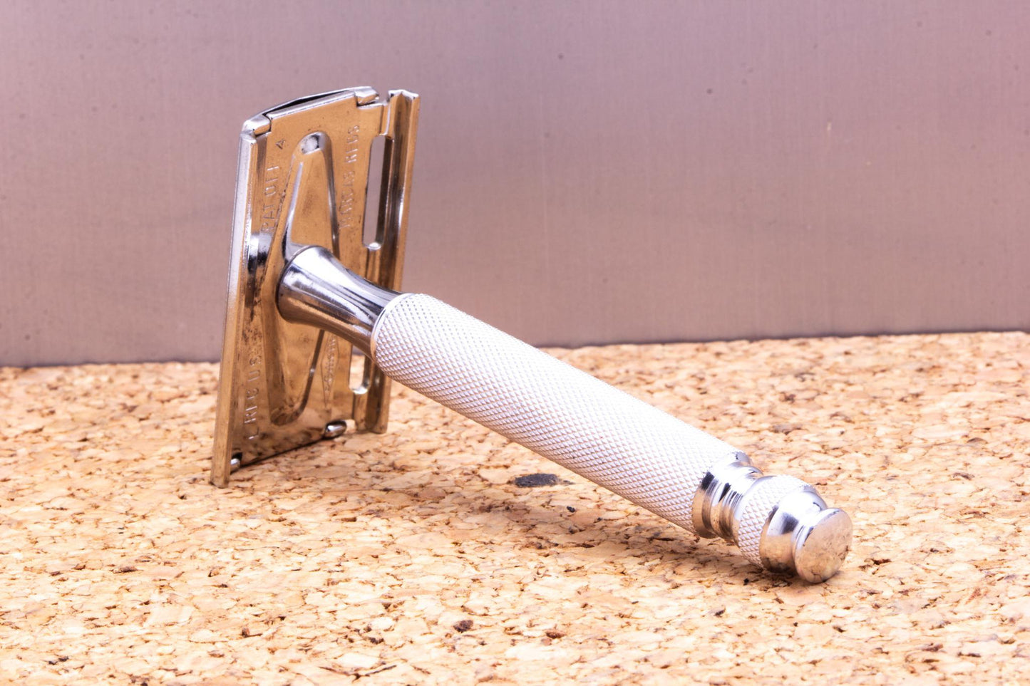 1967 L4 Gillette Ball End Tech Razor in Box | Original Condition