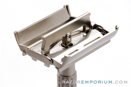1959 Gillette Flare Tip Double Edge Super Speed Safety Razor | Factory Nickel Revamp