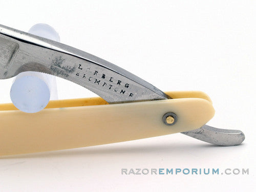 9/16" Lorberg Brompton Straight Razor w/ Acrylic Scales