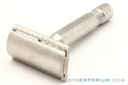 Above the Tie Atlas 2012 M1 Stainless Steel Safety Razor