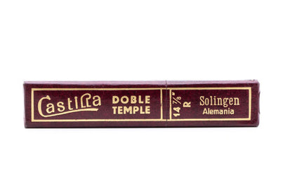 7/8" Castilla 14 Doble Temple Straight Razor | Solingen Alemania