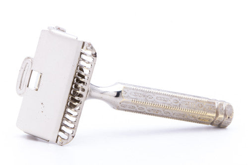 1920s Gem Single Edge Safety Razor Original Nickel – Razor Emporium